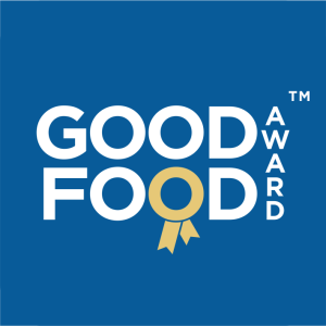 A Good Food awards logo, signalling that Ben and Sophie have won this award